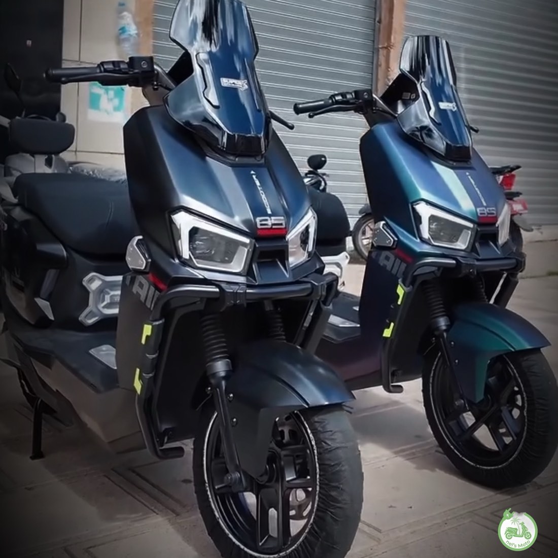 Scooter électrique Tailg D3000 Nel's Moto au showroom à Marrakech